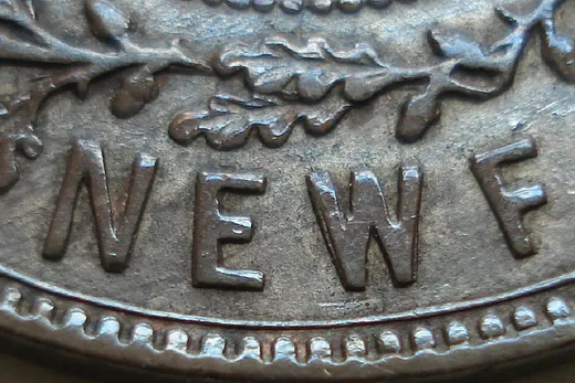 Re-engraved Letters in NEWF