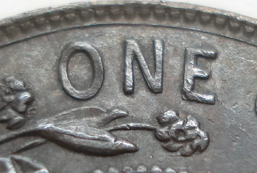 Re-engraved Letters in ONE