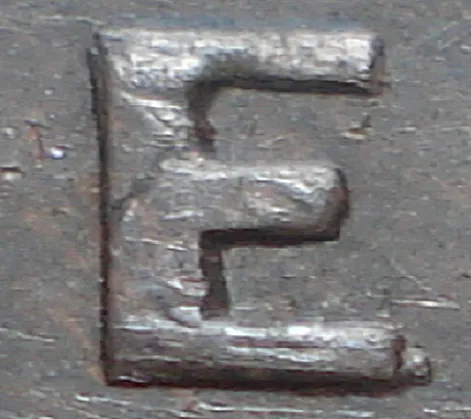 Re-engraved E in ONE