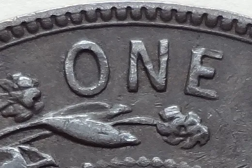 Re-engraved Letters in ONE