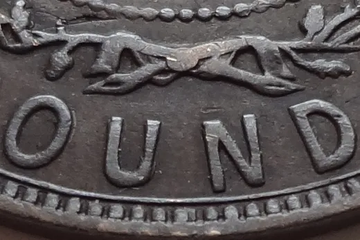 Re-engraved Letters in OUND