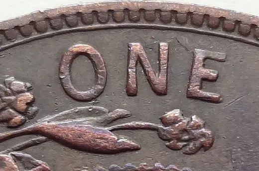 Re-engraved Letters in ONE
