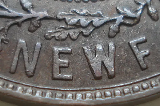 Re-engraved Letters in NEWF