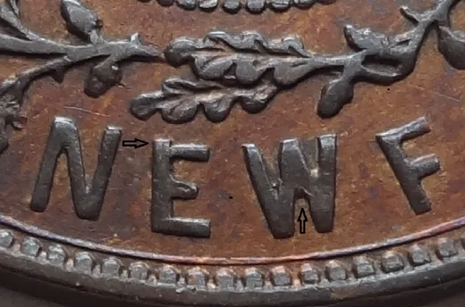 Re-engraved Letters in NEWF