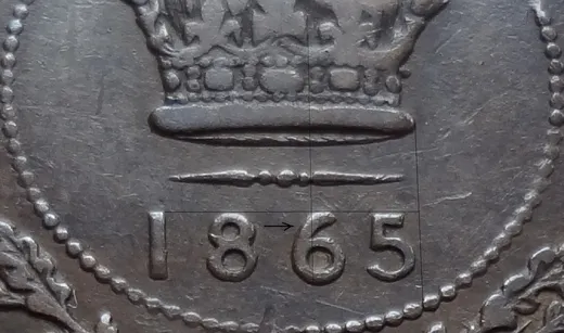 Narrowest Date, Repunched 6, Even 5
