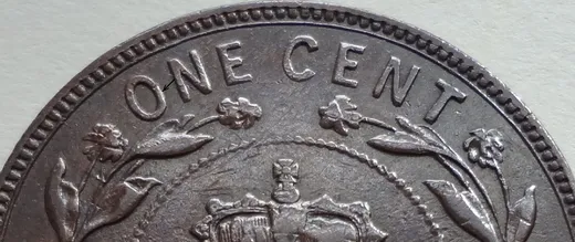 Narrow Date, Repunched 6, Gothic E