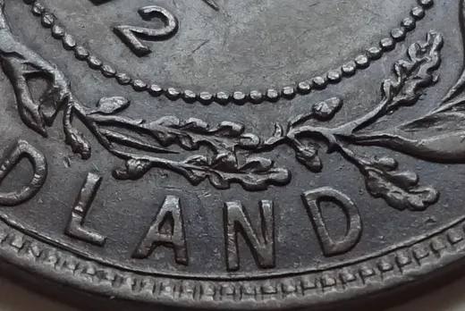 Re-engraved Letters in LAND