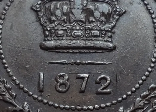 Narrow Date, Wire Border Overlap