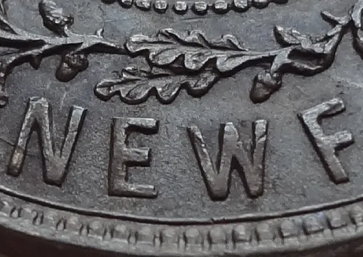 Re-engraved Letters in NEWF