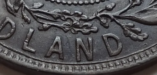 Re-engraved Letters in LAND