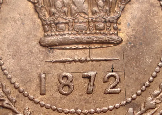 Narrow Date, Re-engraved Reverse