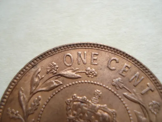 Re-engraved N in (ONE)