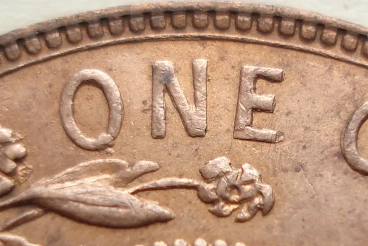 Re-engraved Letters in (ONE)