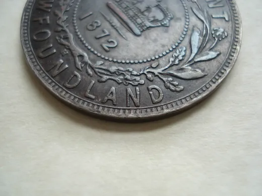 Re-engraved N in LAND