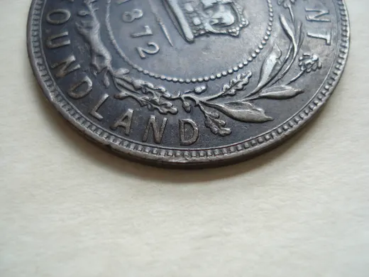 Re-engraved D in LAND