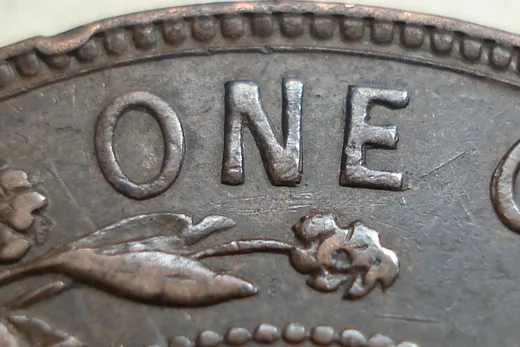 Re-engraved Letters in ONE
