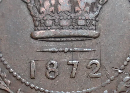 Medium Date, Re-engraved N