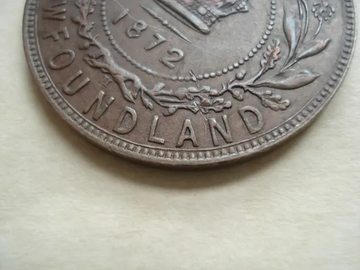 Re-engraved A in LAND