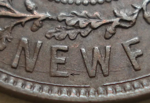 Re-engraved Letters in NEWF