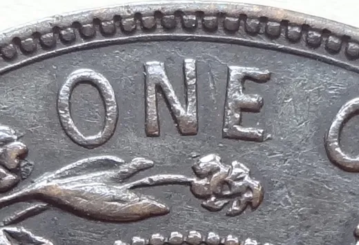 Letter Details in ONE, One Cent 904