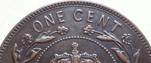 Letter Details in ONE CENT, One Cent
