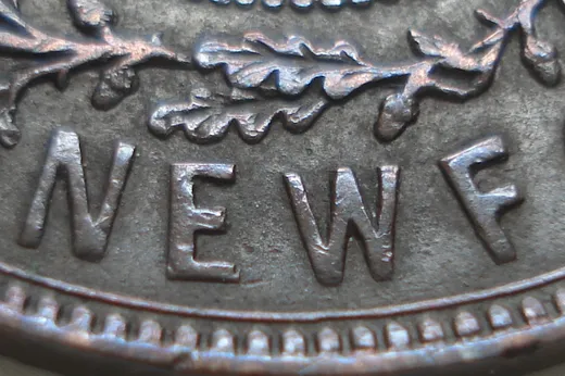 Re-engraved Letters in NEWF