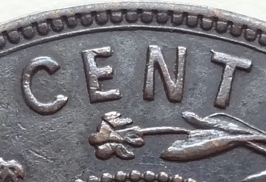 Letter Details in CENT, One Cent 18