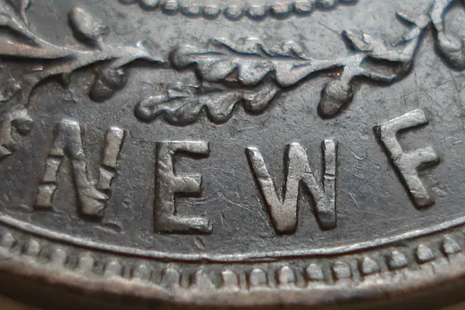 Re-engraved Letters in NEWF
