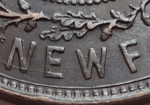 Re-engraved Letters in NEWF