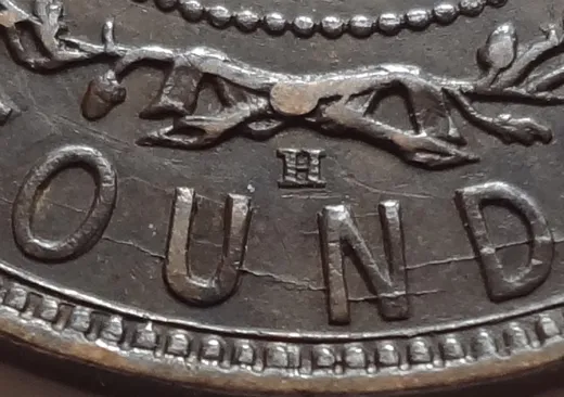 Re-engraved Letters in OUND