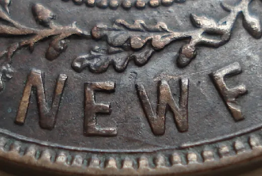 Re-engraved Letters in NEWF