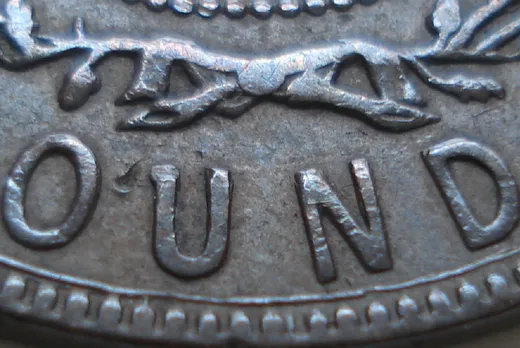 Re-engraved Letters in OUND