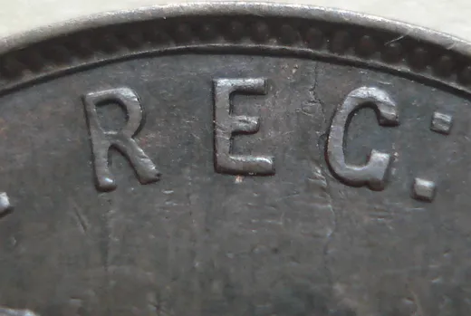 Re-engraved Letters in (REG')