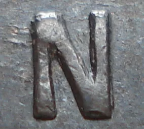 Re-engraved N in ONE