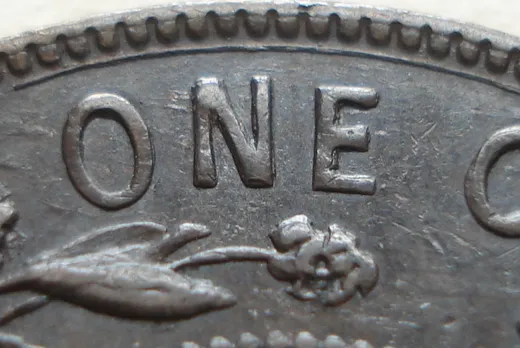 Re-engraved Letters in ONE