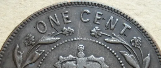 Letter Detailin ONE CENT