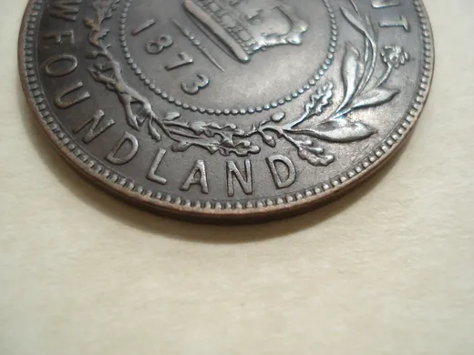 Re-engraved N in LAND