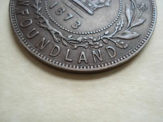 Re-engraved A in LAND
