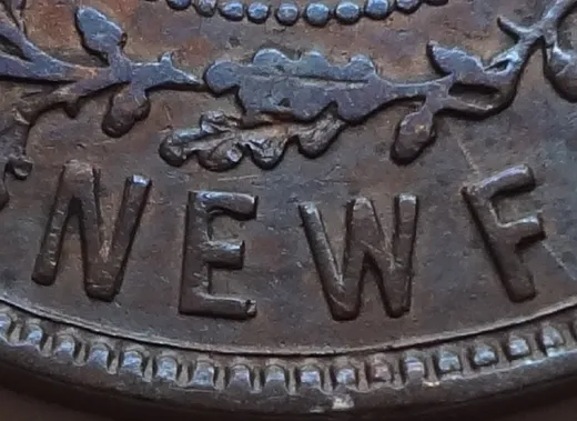 Re-engraved Letters in NEWF