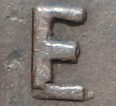 Re-engraved E in ONE