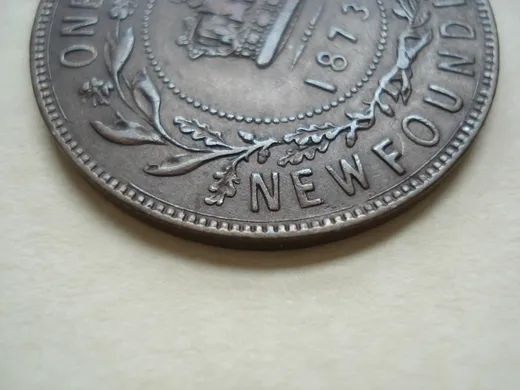 Re-engraved N in NEWF