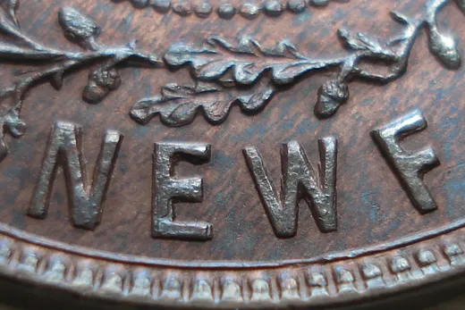 Re-engraved Letters in NEWF