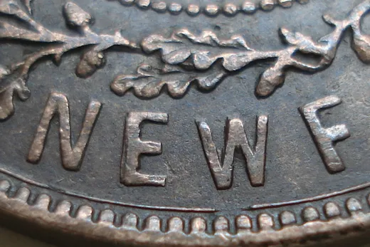 Re-engraved Letters in NEWF