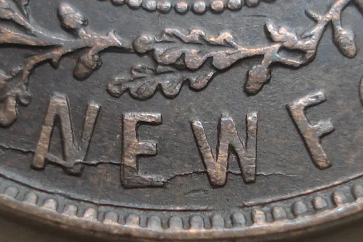 Re-engraved Letters in NEWF