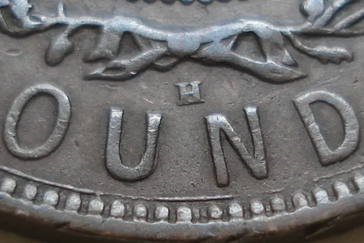Re-engraved Letters in OUND