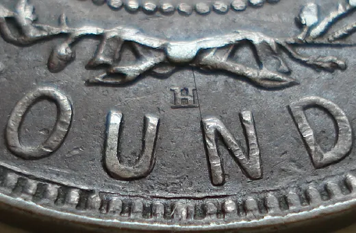 Re-engraved Letters in OUND