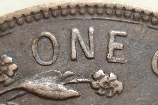 Re-engraved Letters in ONE