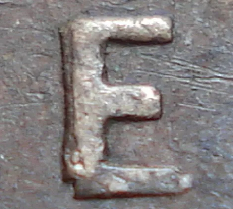 Re-engraved E in ONE