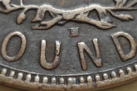 Re-engraved Letters in OUND