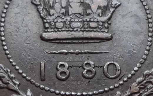 TYPE III (b) · Wide Date, High 8, Very Narrow 80